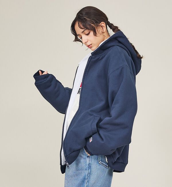 ABAHOUSE「【BerBerjin &times; RUSSELL ATHLETIC / ベルベルジン &times;」|パーカー|