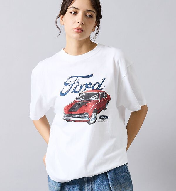 ABAHOUSE「【GOOD ROCK SPEED / グッドロックスピード】FORD ロゴプリン」|Tシャツ・カットソー|