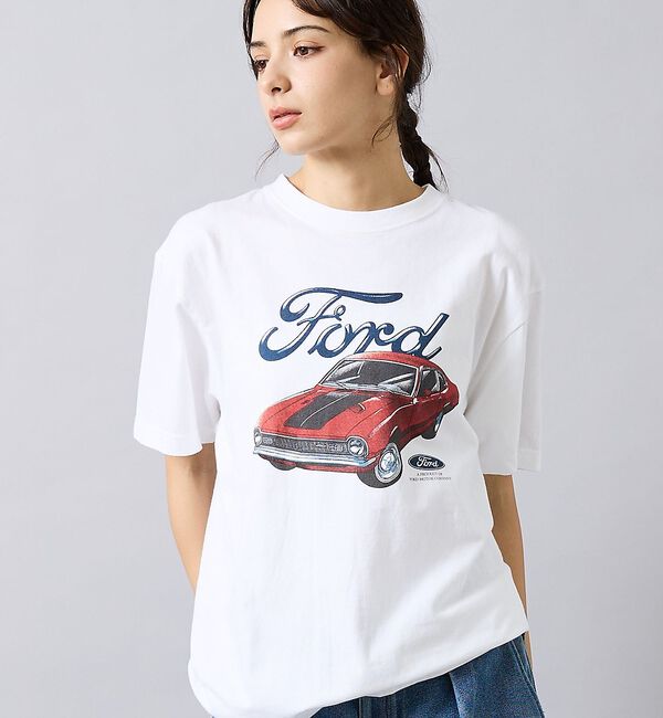 ABAHOUSE「【GOOD ROCK SPEED / グッドロックスピード】FORD ロゴプリン」|Tシャツ・カットソー|