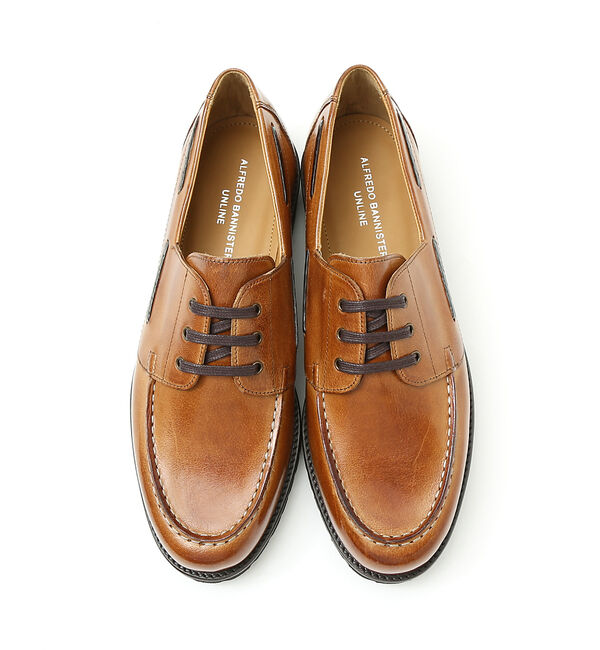 alfredoBANNISTER「【WEB限定】3ホール デッキシューズ」|モカシン|