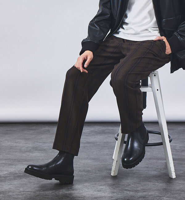 alfredoBANNISTER「【軽量】エクストラライト ソール  チェルシーブーツ」|ショートブーツ|