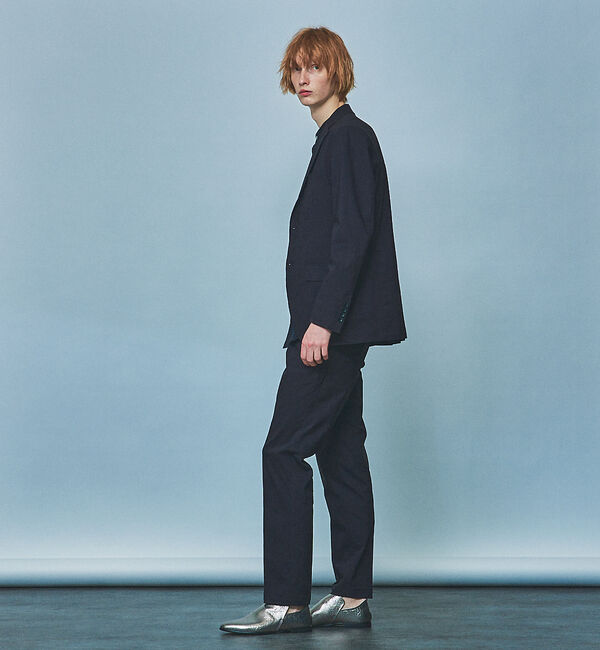 alfredoBANNISTER「ホイル ソフトレザー ドレープ フラットシューズ」|その他|