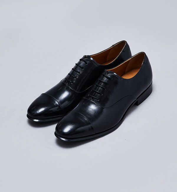 alfredoBANNISTER「セミスクエア オックスフォード 内羽根ストレートチップ ビジネスシューズ」|ビジネス・ドレスシューズ|
