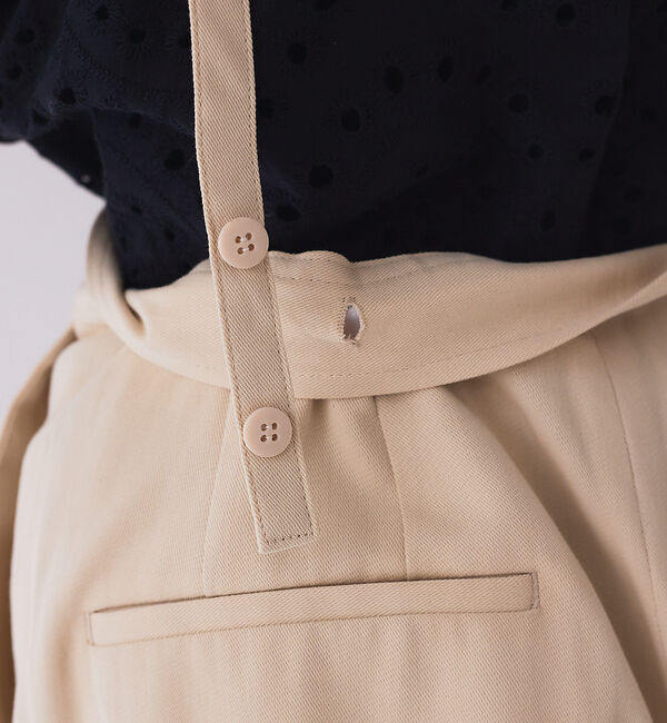 Rouge vif「コットンツィルサスペンダーパンツ」|オールインワン|