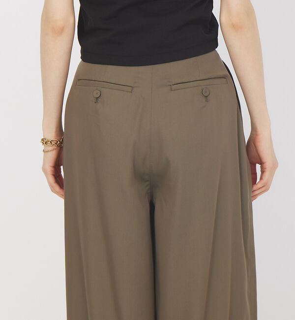 Rouge vif「【セットアップ対応】タックワイドパンツ」|その他|