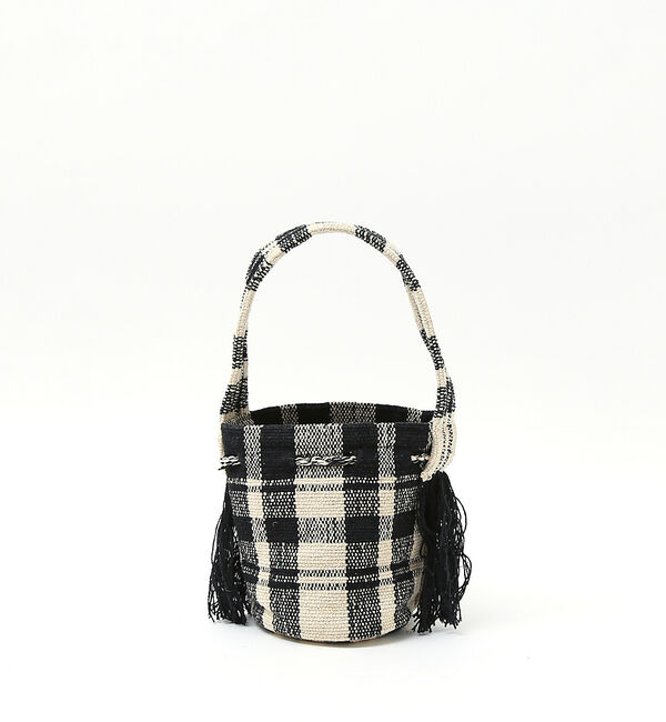 Rouge vif「【Swaraj】ジャガードバケツ型バッグ」|ハンドバッグ|