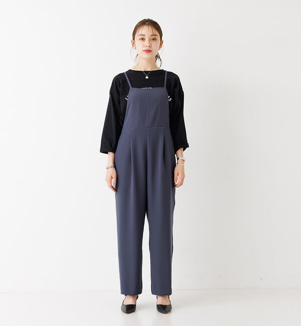 Rouge vif「ダブルクロス サロペット」|オールインワン|