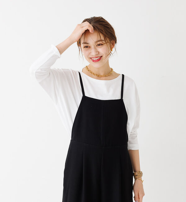 Rouge vif「ダブルクロス サロペット」|オールインワン|