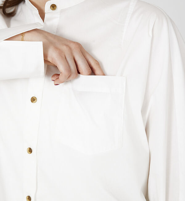 Rouge vif「ドレープ シャツ」|シャツ・ブラウス|