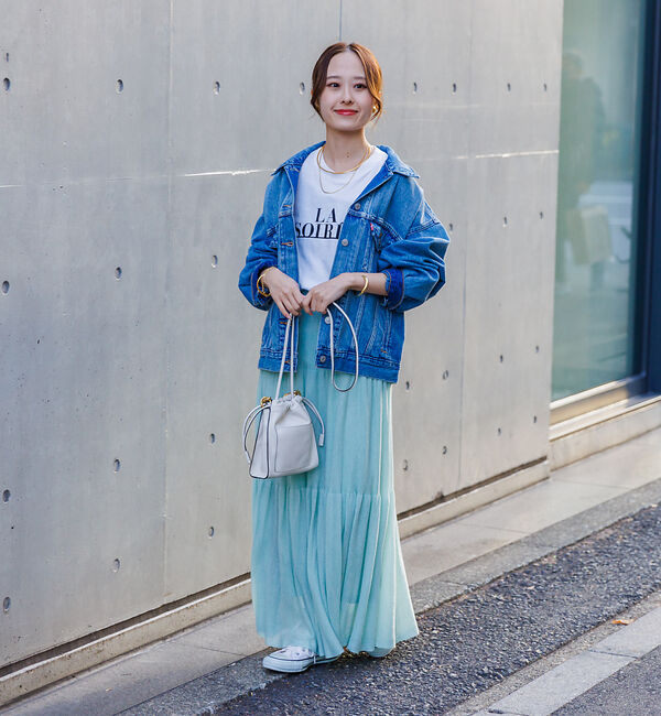 Rouge vif「【セットアップ対応】シアーティアードスカート」|スカート|