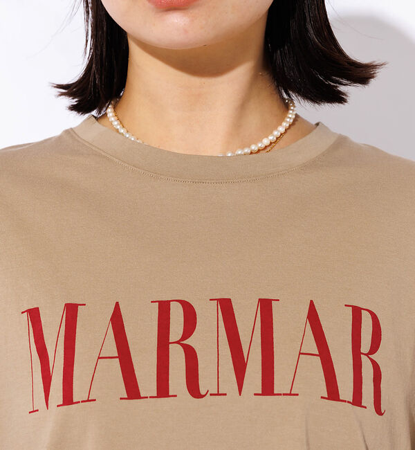 Rouge vif「＜別注＞【MICA&DEAL /マイカアンドディール】ロゴTシャツ / フレアス」|Tシャツ・カットソー|