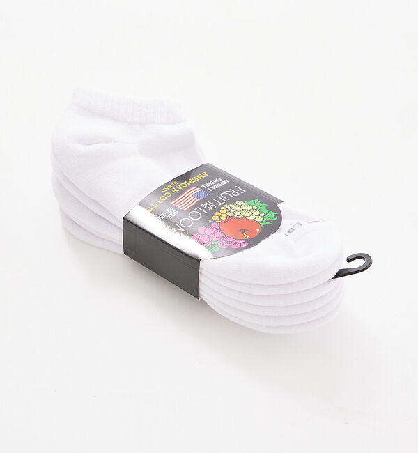 Rouge vif「【FRUIT OF THE LOOM】ソックス/靴下 3Pセット / 無地 /」|ソックス|