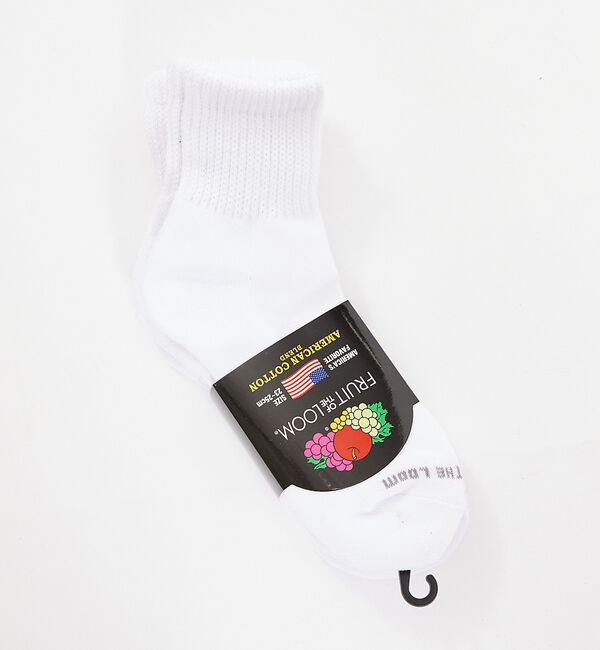 Rouge vif「【FRUIT OF THE LOOM】ソックス/靴下 3Pセット / 無地 /」|ソックス|その他4