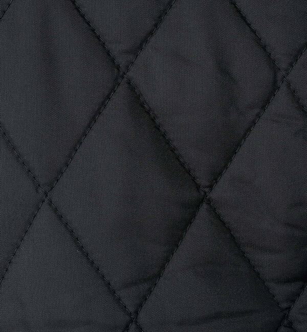 Rouge vif「【BARBOUR/バブアー】ROUND COLLAR QUILT / キルティン」|ノーカラーコート|