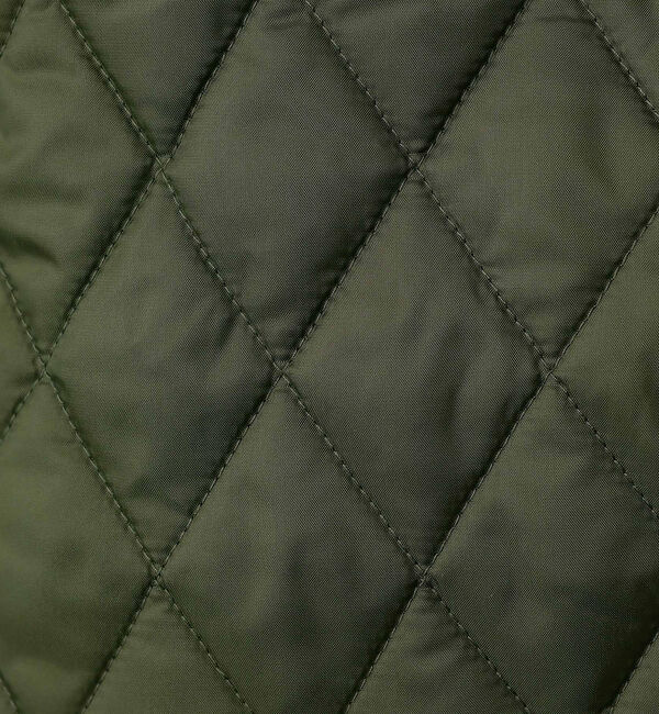 Rouge vif「【BARBOUR/バブアー】ROUND COLLAR QUILT / キルティン」|ノーカラーコート|