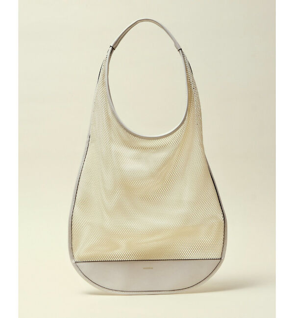 Rouge vif「【ORSETTO/オルセット】FREDDO メッシュトート」|トートバッグ|アイボリー