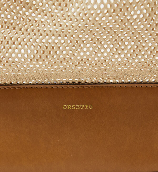 Rouge vif「【ORSETTO/オルセット】FREDDO メッシュトート」|トートバッグ|