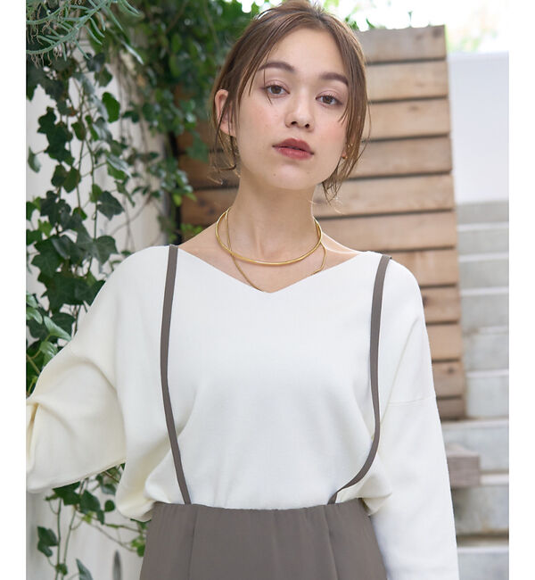 Rouge vif「【ucalypt/ユーカリプト 】別注チェーン付きチョーカー」|ネックレス|