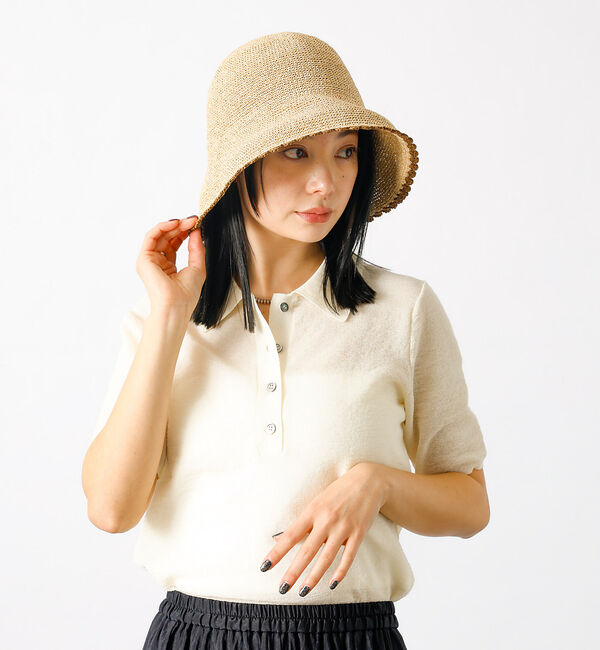 Rouge vif「【Ruben/ルーベン】ウェーブカギアミハット【WEB限定】」|その他|