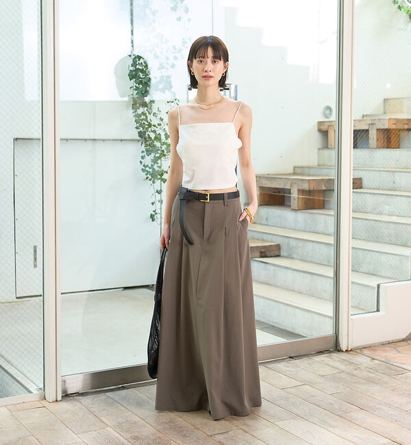 Rouge vif「サイドテープカップ付きキャミ」|キャミソール|