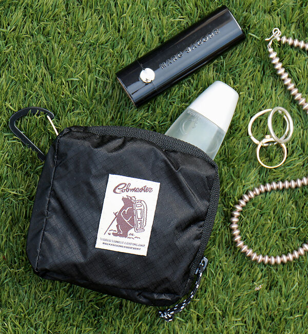 Rouge vif「【COBMASTER】ミニポーチ / コーデュラナイロン / L ZIPウォレッ」|ポーチ|ブラック