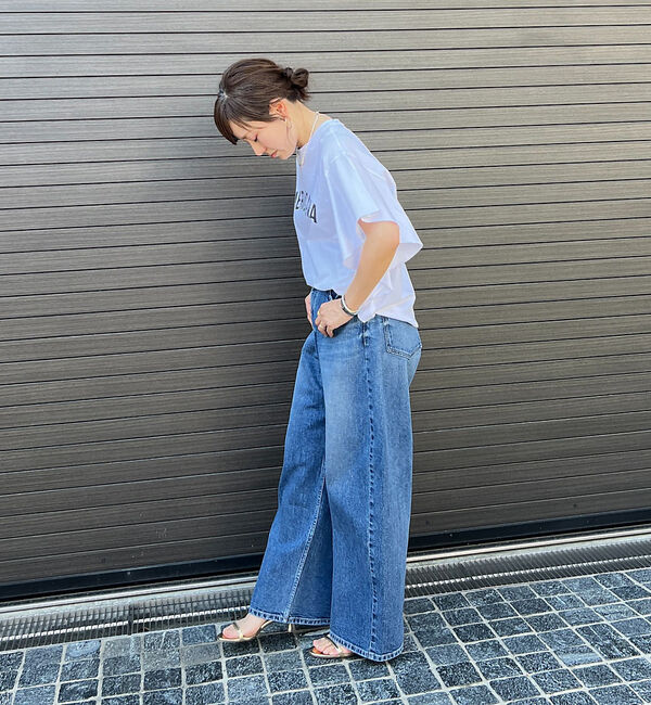 Rouge vif「【AMERICANA&times;MICA＆DEAL/ アメリカーナ&times;マイカ】fill te」|Tシャツ・カットソー|