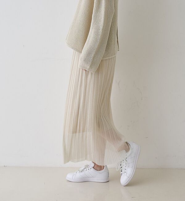 Rouge vif「【一部店舗限定】ラメシアープリーツスカート」|スカート|