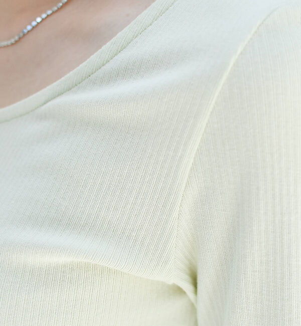 qualite「ランダムテレコTシャツ」|Tシャツ・カットソー|