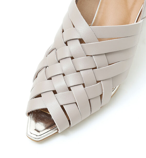 AU BANNISTER「デザインメッシュパンプス」|サンダル|