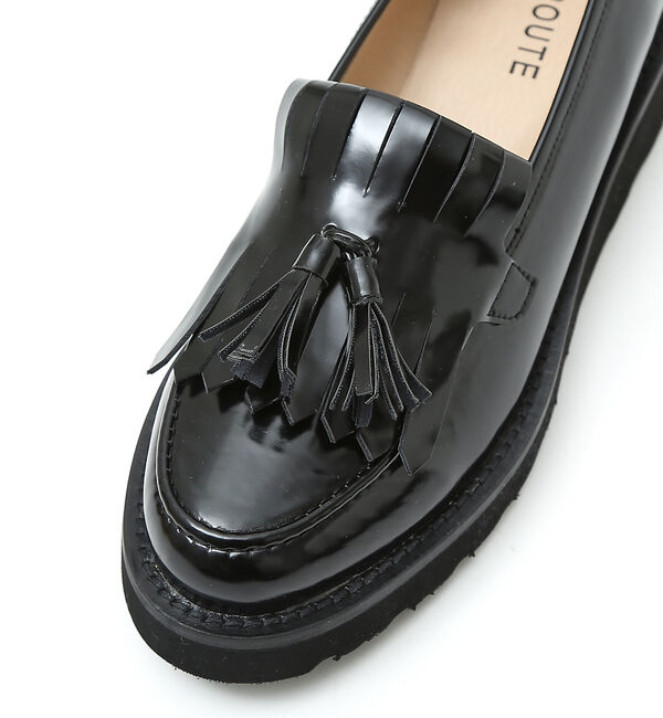 AU BANNISTER「【LAROUTE】ボリュームソールローファー」|ローファー|