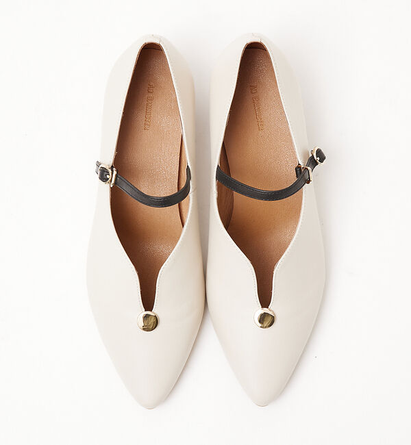 AU BANNISTER「モチーフ付きメリージェーンパンプス」|パンプス|