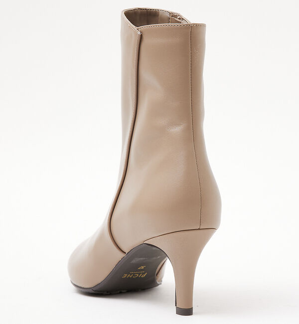 AU BANNISTER「【最高ブーツ/ 6.5cmヒール】ポインテッドトゥショートブーツ」|ショートブーツ|