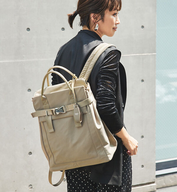 LOWELL things「【再入荷】Ability/ナイロンBELTEDサック」|リュック|