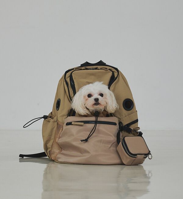 LOWELL things「MATIE/ペットリュックミニ【Direction by 有末 麻祐子】」|その他|ベージュ