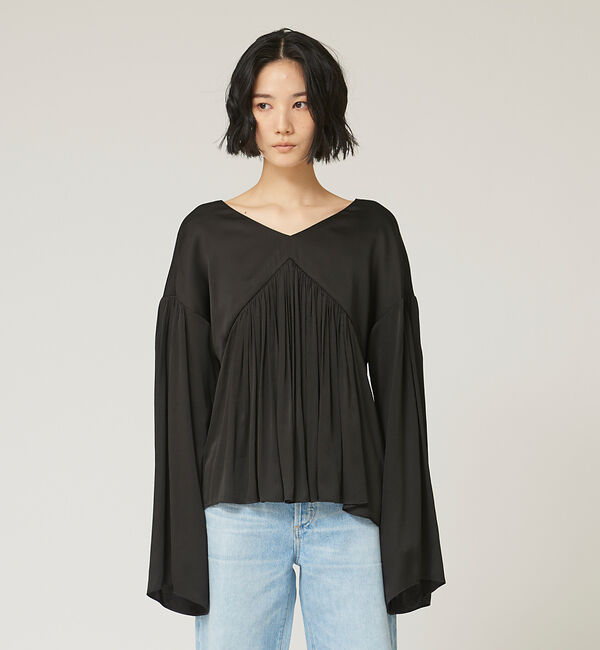 The Store by C' 「【COCUCA】【WEB限定】ギャザーブラウス」|シャツ・ブラウス|