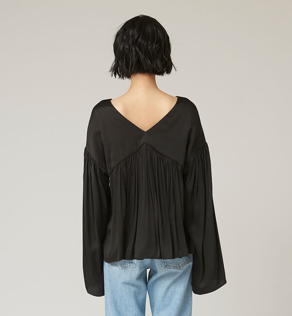 The Store by C' 「【COCUCA】【WEB限定】ギャザーブラウス」|シャツ・ブラウス|