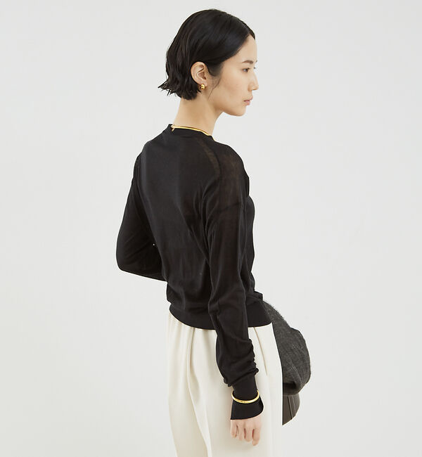 The Store by C' 「【COCUCA】シルクニットプルオーバー」|ニット・セーター|