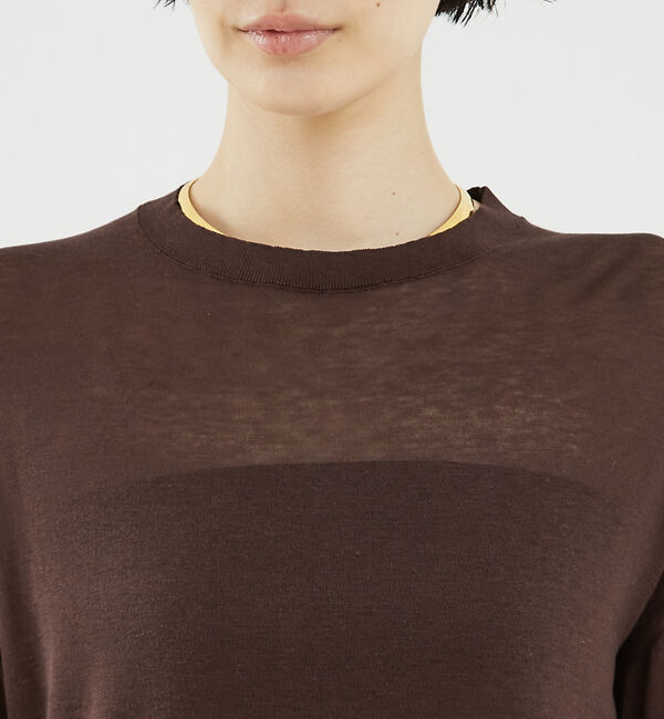 The Store by C' 「【COCUCA】シルクニットプルオーバー」|ニット・セーター|