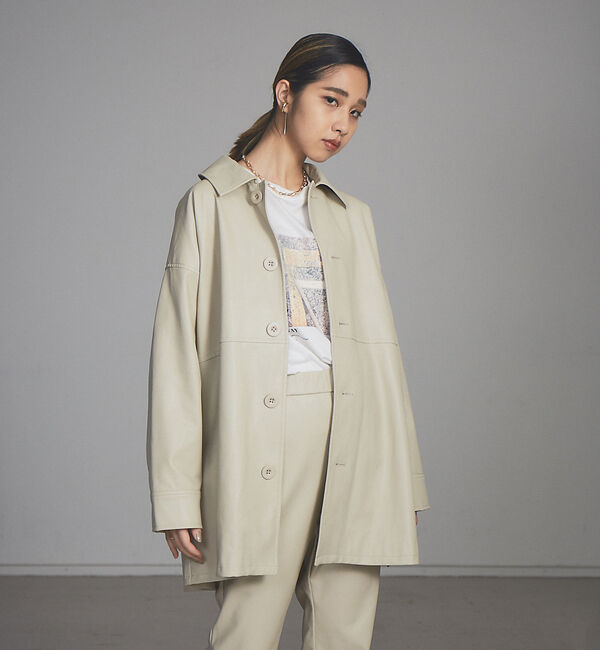 NOMINE「【展開店舗限定】バックフリルカバーオール」|ブルゾン・スタジャン|