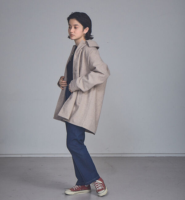 NOMINE「【展開店舗限定】バックフリルカバーオール」|ブルゾン・スタジャン|