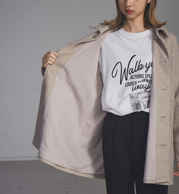 NOMINE「【展開店舗限定】バックフリルカバーオール」|ブルゾン・スタジャン|