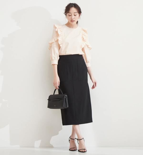 TIARA「flowyフリルブラウス」|シャツ・ブラウス|