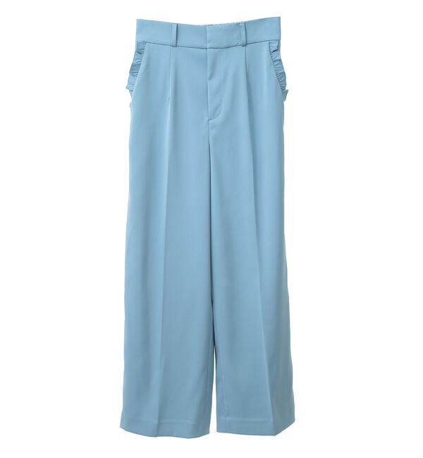 TIARA「フリルポケットワイドストレートパンツ」|その他|