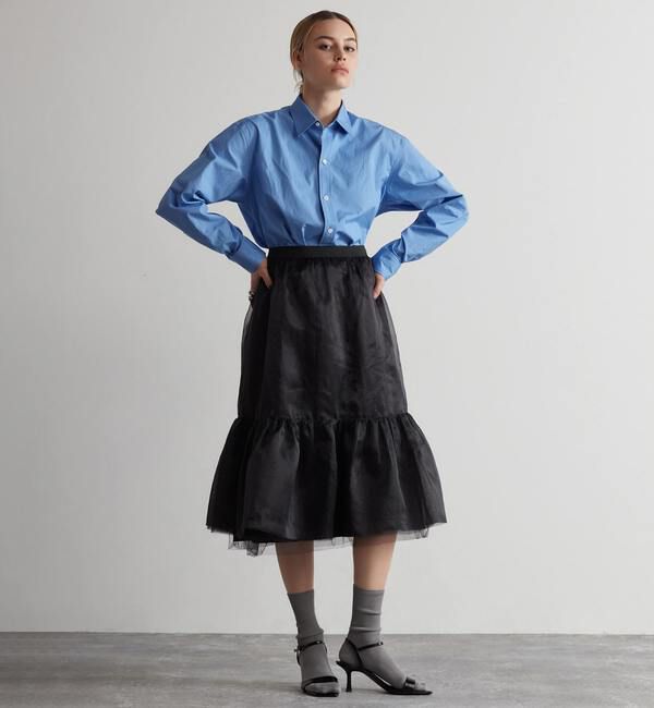 Liesse「オーガンザティアードスカート」|スカート|