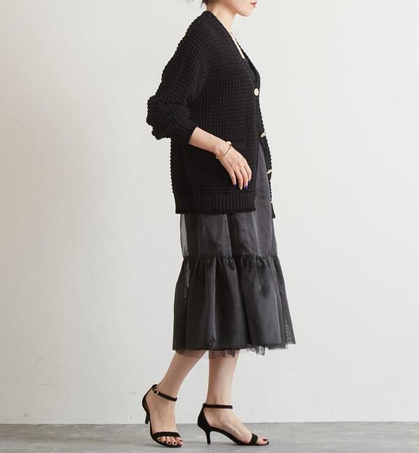 Liesse「オーガンザティアードスカート」|スカート|