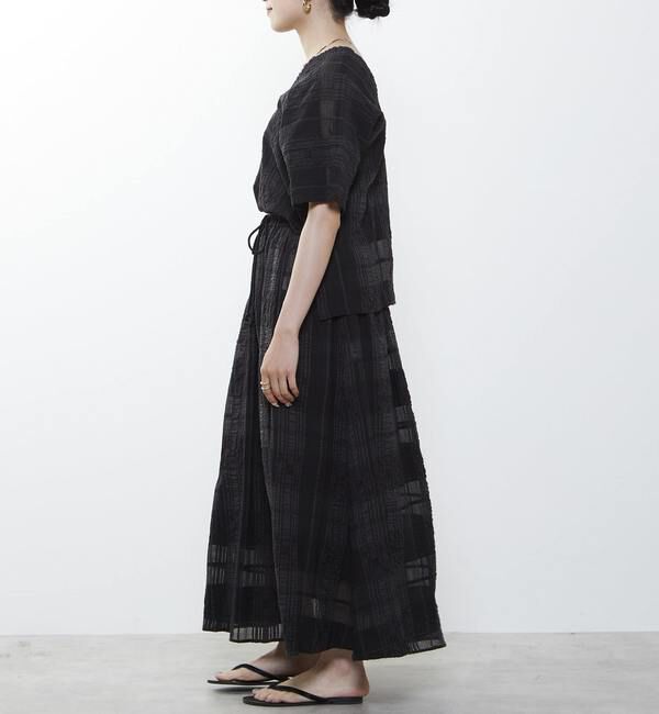 Liesse「チェックレーススカート」|スカート|