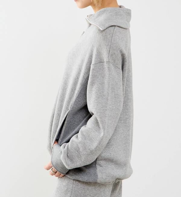 SOFFITTO「【A_/エース】ハーフジッププルオーバー」|スウェット・ジャージ|