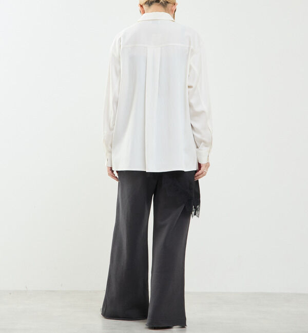 SOFFITTO「サイドスリットデニムシャツ」|シャツ・ブラウス|