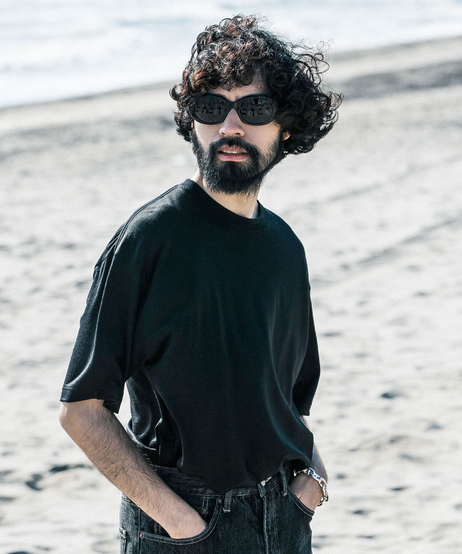 URBAN RESEARCH「new basic　ウォッシャブルメリノウールショートスリーブTシャツ」|Tシャツ・カットソー|