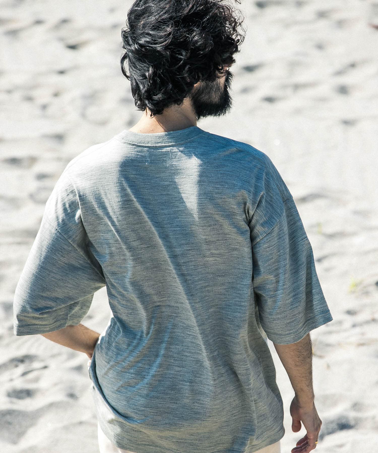 URBAN RESEARCH「new basic　ウォッシャブルメリノウールショートスリーブTシャツ」|Tシャツ・カットソー|